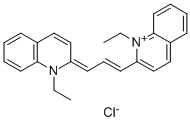 PINACYANOL CHLORIDE 구조식 이미지