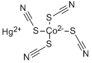 MERCURY TETRATHIOCYANATOCOBALTATE(II) Structure