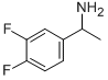 1-(3',4'-디플루오로페닐)에틸라민 구조식 이미지