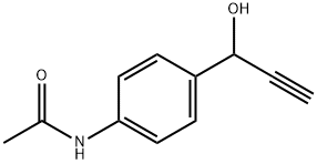 아세트아미드,N-[4-(1-히드록시-2-프로피닐)페닐]-(9CI) 구조식 이미지