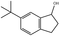 2,3-DIHYDRO-6-(1,1-DIMETHYLETHYL)-1H-INDEN-1-OL Structure