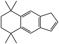 5,6,7,8-TETRAHYDRO-5,5,8,8-TETRAMETHYL-1H-BENZ[F]INDENE Structure