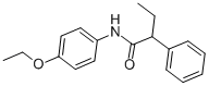 2-PHENYL-P-BUTYROPHENETIDIDE Structure