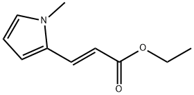 3-(1-METHYL-1H-PYRROL-2-YL)-아크릴산에틸에스테르 구조식 이미지