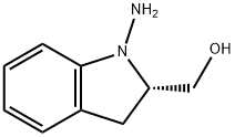 (S)-1-Amino-2-hydroxymethylindoline Structure