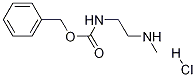 1-CBZ-AMINO-2-METHYLAMINO-ETHANE-HCl 구조식 이미지