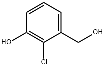 벤젠메탄올,2-클로로-3-하이드록시- 구조식 이미지