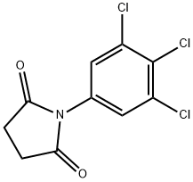 N-(3,4,5-trichlorophenyl)succinimide Structure