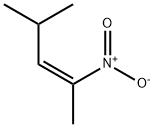 (Z)-2-Nitro-4-methyl-2-pentene Structure