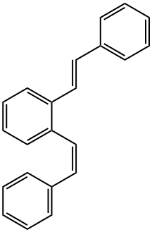1-[(E)-2-페닐에테닐]-2-[(Z)-2-페닐에테닐]벤젠 구조식 이미지