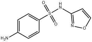 SODIUM 4-AMINO-N-3-ISOXAZOLYL SULPHANILAMIDATE Structure