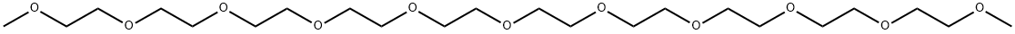 2,5,8,11,14,17,20,23,26,29,32-Undecaoxatritriacontane Structure