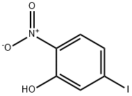5-요오도-2-니트로페놀 구조식 이미지