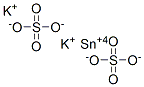 dipotassium tin bis(sulphate) Structure