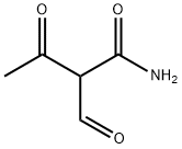 Butanamide, 2-formyl-3-oxo- (9CI) Structure