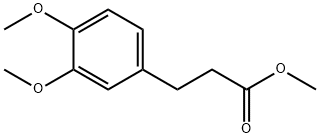 메틸3-(3′,4′-다이메톡시페닐)프로파노에이트 구조식 이미지