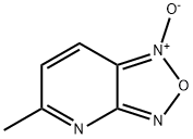 [1,2,5]OXADIAZOLO[3,4-B]PYRIDINE, 5-METHYL, 1-OXIDE Structure