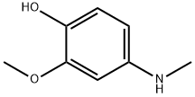 페놀,2-메톡시-4-(메틸아미노)-(9CI) 구조식 이미지
