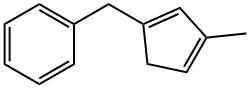 [(3-METHYL-1,3-CYCLOPENTADIENE-1-YL)METHYL]BENZENE Structure