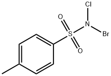 N-Bromo-N-chloro-4-methylbenzenesulfonamide Structure