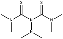 N,N,N',N',2,2-Hexamethyl-1,1-hydrazinedicarbothioamide Structure