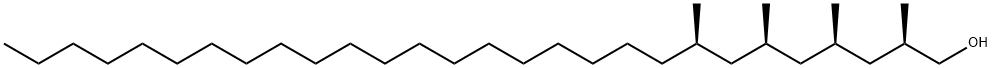 (2R,4R,6R,8R)-2,4,6,8-Tetramethyl-1-octacosanol 구조식 이미지