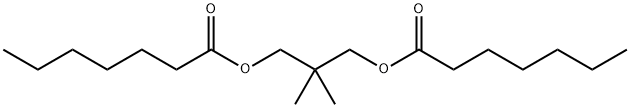 2,2-dimethylpropane-1,3-diyl bisheptanoate  Structure