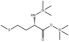N-(Trimethylsilyl)-L-methionine trimethylsilyl ester Structure
