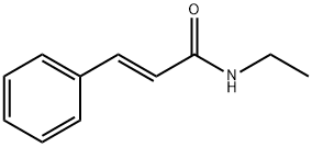 2-PropenaMide, N-ethyl-3-phenyl-, (2E)- Structure