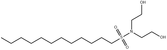 N,N-Bis(2-hydroxyethyl)-1-dodecanesulfonamide Structure