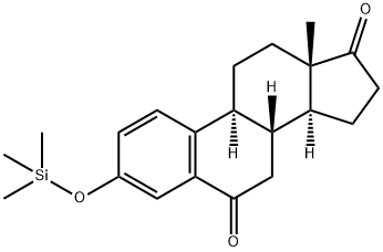 3-(트리메틸실록시)-1,3,5(10)-에스트라트리엔-6,17-디온 구조식 이미지