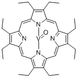 VANADIUM OCTAETHYLPORPHINE OXIDE Structure