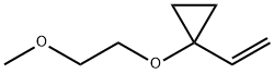 1-(2-METHOXYETHOXY)-1-VINYLCYCLOPROPANE Structure