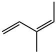 CIS-3-METHYL-1,3-PENTADIENE Structure