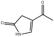 2H-Pyrrol-2-one, 4-acetyl-1,3-dihydro- (9CI) 구조식 이미지
