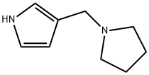 1H-피롤,3-(1-피롤리디닐메틸)-(9CI) 구조식 이미지