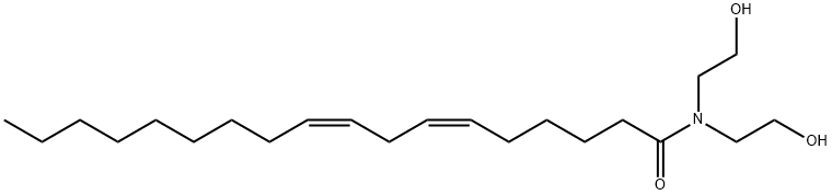 (6Z,9Z)-N,N-bis(2-hydroxyethyl)octadeca-6,9-dien-1-amide 구조식 이미지