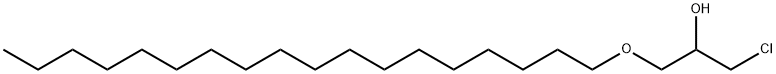 1-chloro-3-(octadecyloxy)propan-2-ol Structure