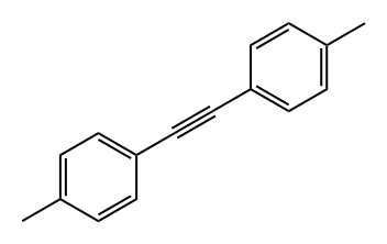 DI-P-TOLYLACETYLENE Structure
