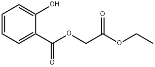 2-ethoxy-2-oxoethyl salicylate  Structure