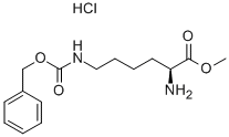 H-LYS(Z)-OME HCL Structure