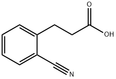 3-(2-CYANOPHENYL)PROPANOIC ACID Structure