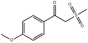 4'-Methoxy-2-(methylsulphonyl)acetophenone Structure