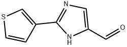 1H-Imidazole-4-carboxaldehyde,  2-(3-thienyl)-  (9CI) 구조식 이미지