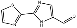 1H-Imidazole-4-carboxaldehyde,  2-(2-thiazolyl)-  (9CI) 구조식 이미지