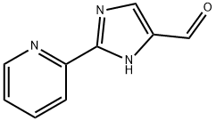 1H-Imidazole-4-carboxaldehyde,  2-(2-pyridinyl)-  (9CI) 구조식 이미지