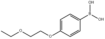 4-(2-Ethoxyethoxy)phenylboronic acid Structure