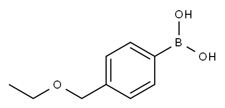 4-Ethoxymethylphenylboronic  acid Structure