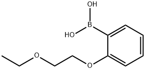 2-(2-Ethoxyethoxy)phenylboronic acid Structure