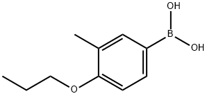 4-н-пропокси-3-methylbenzeneboronic кислота структурированное изображение